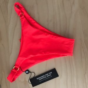 BLACKBOUGH Swim Riri bikini bottoms in flame